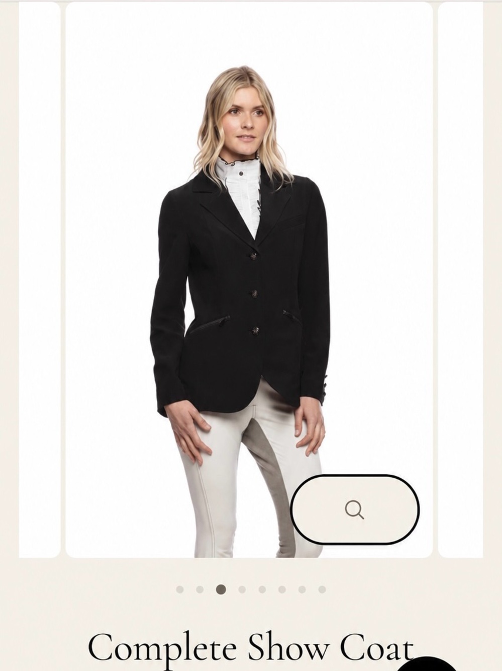 Goode Rider Equestrian Show Coat - Picture 5 of 5